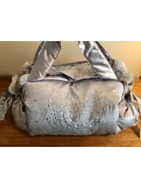 MonBonBon Diamond Bag silver